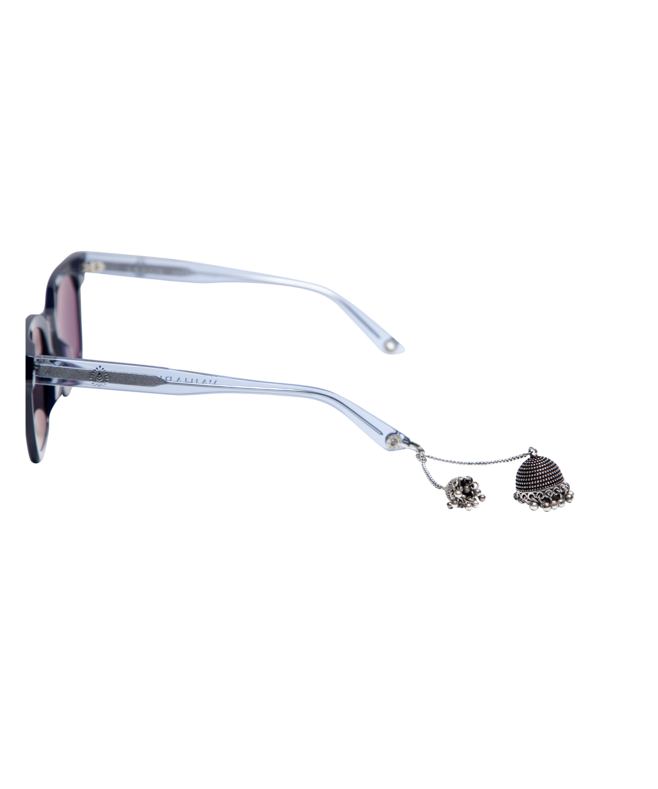 Sunglasses with decorative jhumka