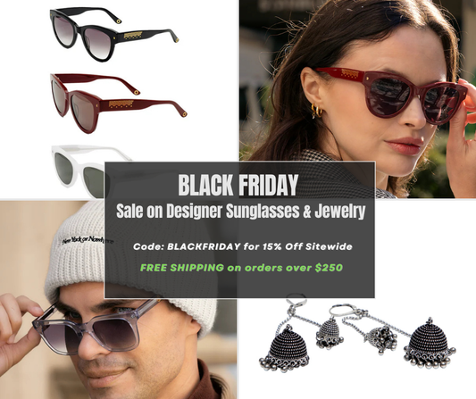 Black Friday Sale on Designer Sunglasses & Jewelry